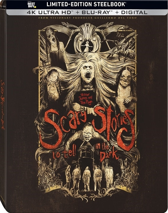 Scary Stories to Tell in the Dark 4K SteelBook (Exclusive)