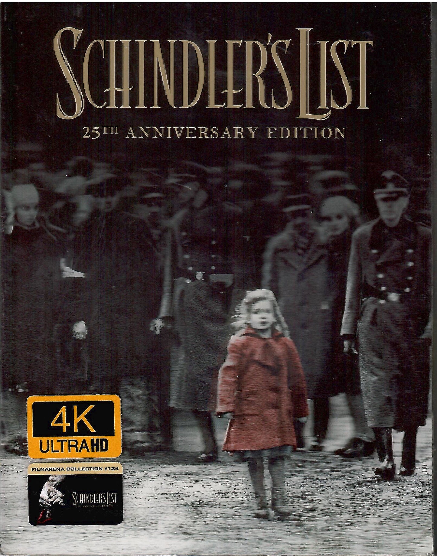 Schindler's List 4K XL Lenticular SteelBook + Lenticular Magnet (FAC#124)(Czech)