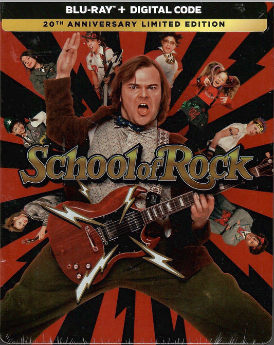 School of Rock SteelBook: 20th Anniversary Edition