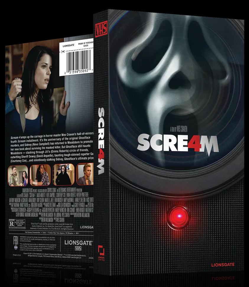 Scream 4 VHS: Be Kind, Rewind Edition (2011)(Exclusive)