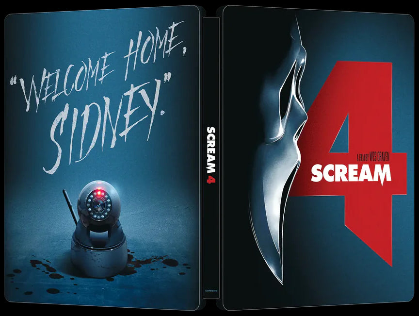 Scream 4 4K SteelBook (2011)(Exclusive)