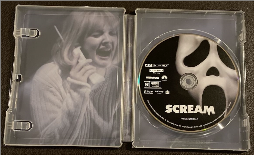 Scream 4K SteelBook: 25th Anniversary Edition (1996)