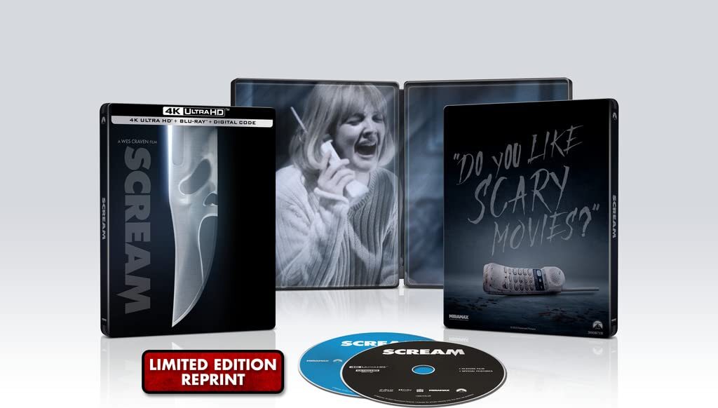 Scream 4K SteelBook (1996)(Re-release)