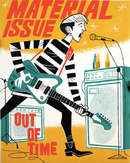 Material Issue Singer Out of Time: The Material Issue Story - Limited Edition (FTF-133)(Excl ...