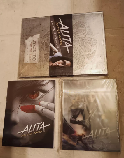 Alita: Battle Angel Lenticular SteelBook + Variant 1-Click w/ Book (CMA#13)(Italy)