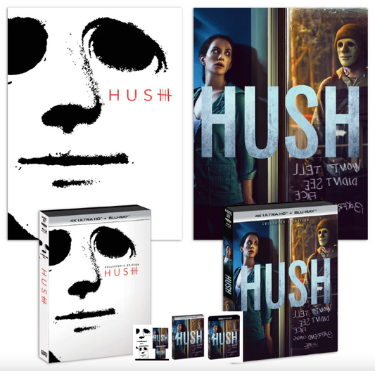 Hush 4K: Collector's Edition w/ Exclusive Slip & Posters (2016)(Exclusive)
