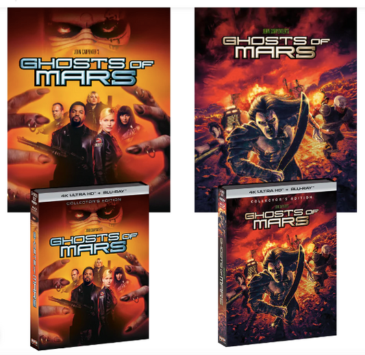 Ghost's of Mars 4K: Collector's Edition w/ Exclusive Slip & Posters (Exclusive)