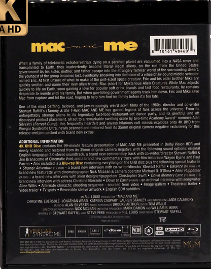 Mac and Me 4K: Limited Deluxe Edition (VSU-013)(Exclusive)*