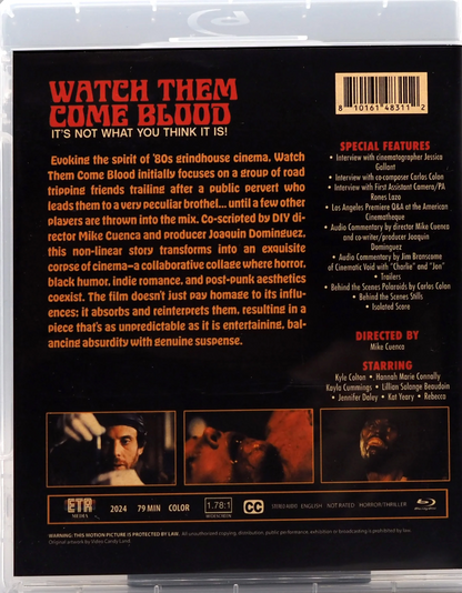 Watch Them Come Blood: Limited Edition (ETRM-037)(Exclusive)*