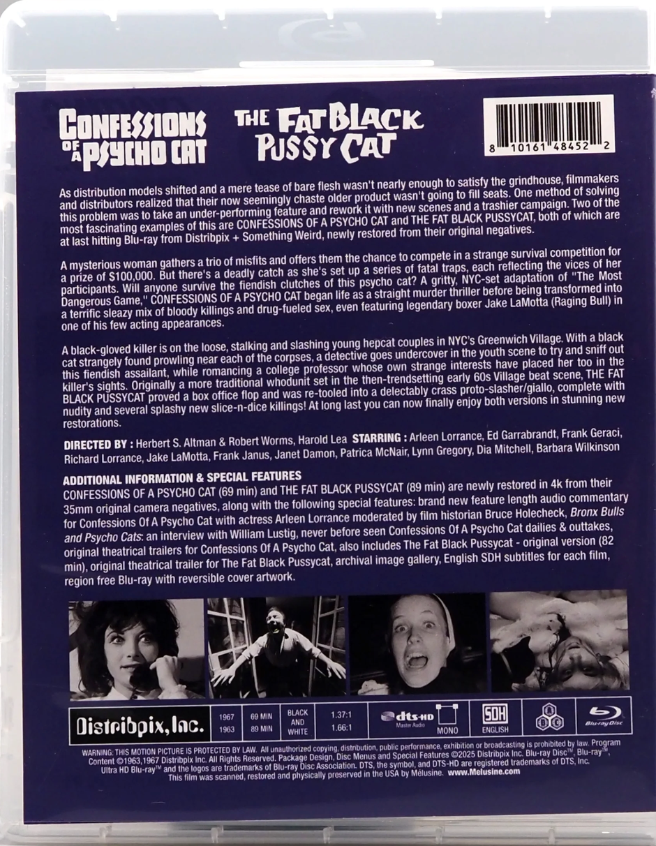 Confessions of a Psycho Cat / The Fat Black Pussycat: Limited Edition (DPIX-008)(Exclusive)*