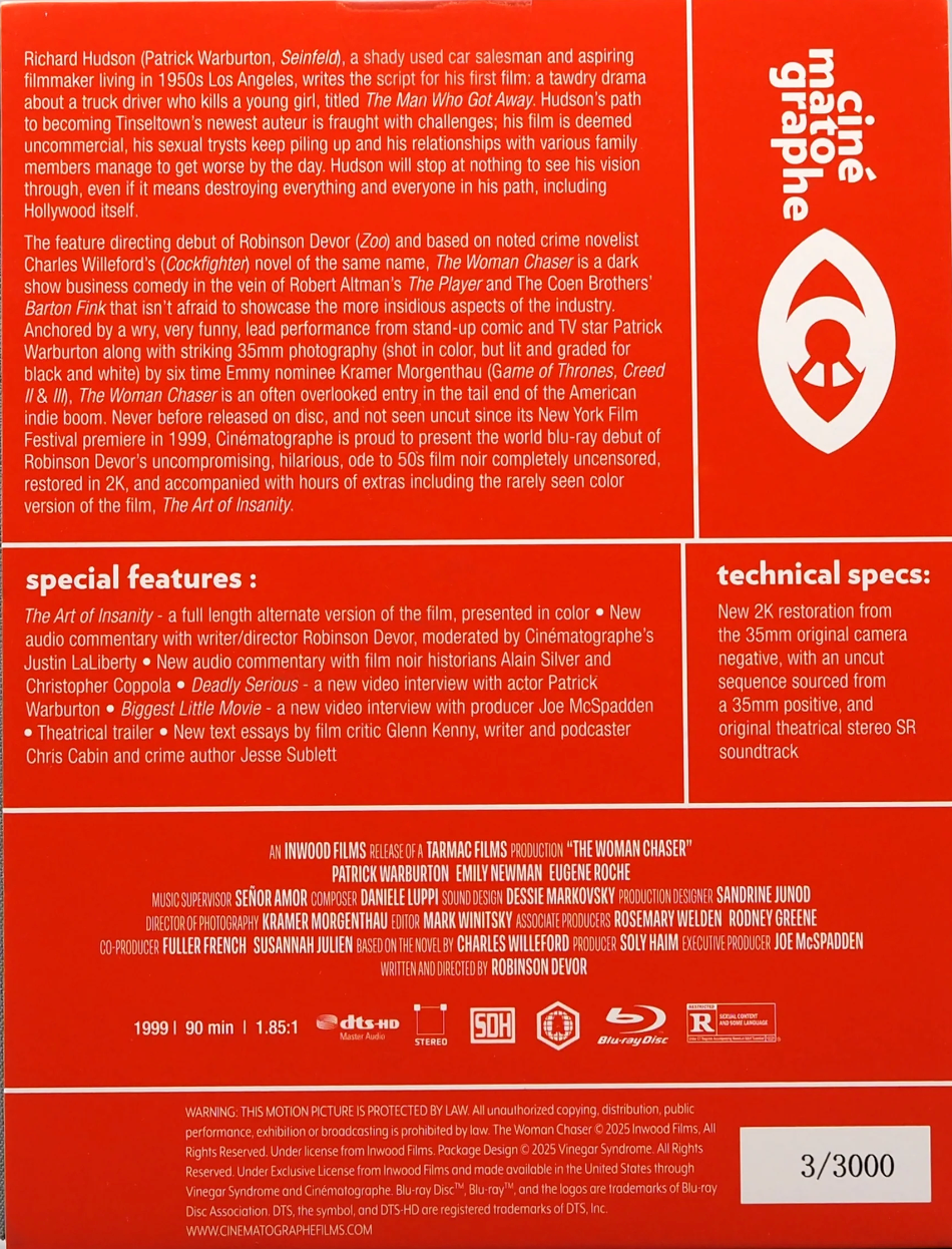 The Woman Chaser: Limited Edition DigiBook (CIN-022)(Exclusive)*