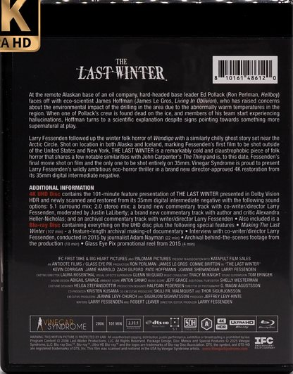Of Monsters and Madness: The Films of Larry Fessenden - Volume 2 - Wendigo / The Last Winter 4K - Limited Edition (VS-509)(Exclusive)*