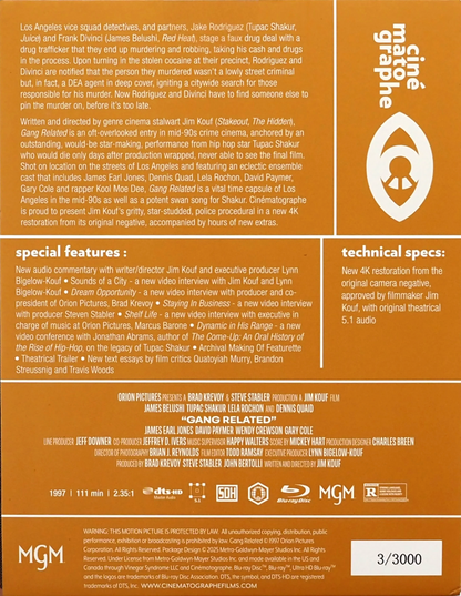 Gang Related: Limited Edition DigiBook (CIN-024)(Exclusive)*