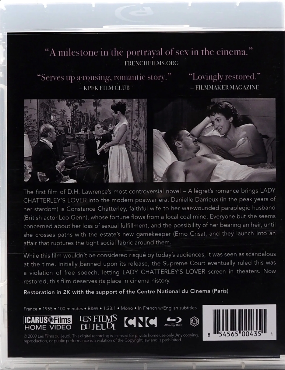 Lady Chatterley's Lover: Limited Edition (IC-006)(Exclusive)*