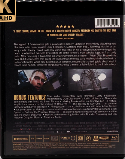 Depraved 4K: Limited Edition (2019)(IFC-019)(Exclusive)*