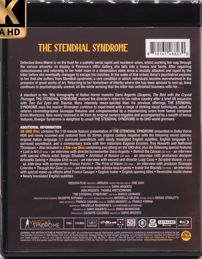 The Stendhal Syndrome 4K: Limited Edition (VS-519)(Exclusive)*