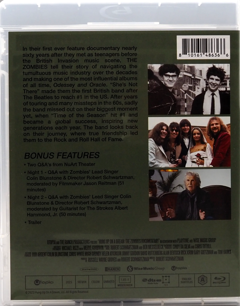Hung Up On a Dream: The Zombies Documentary - Limited Edition (UTO-037)(Exclusive)*