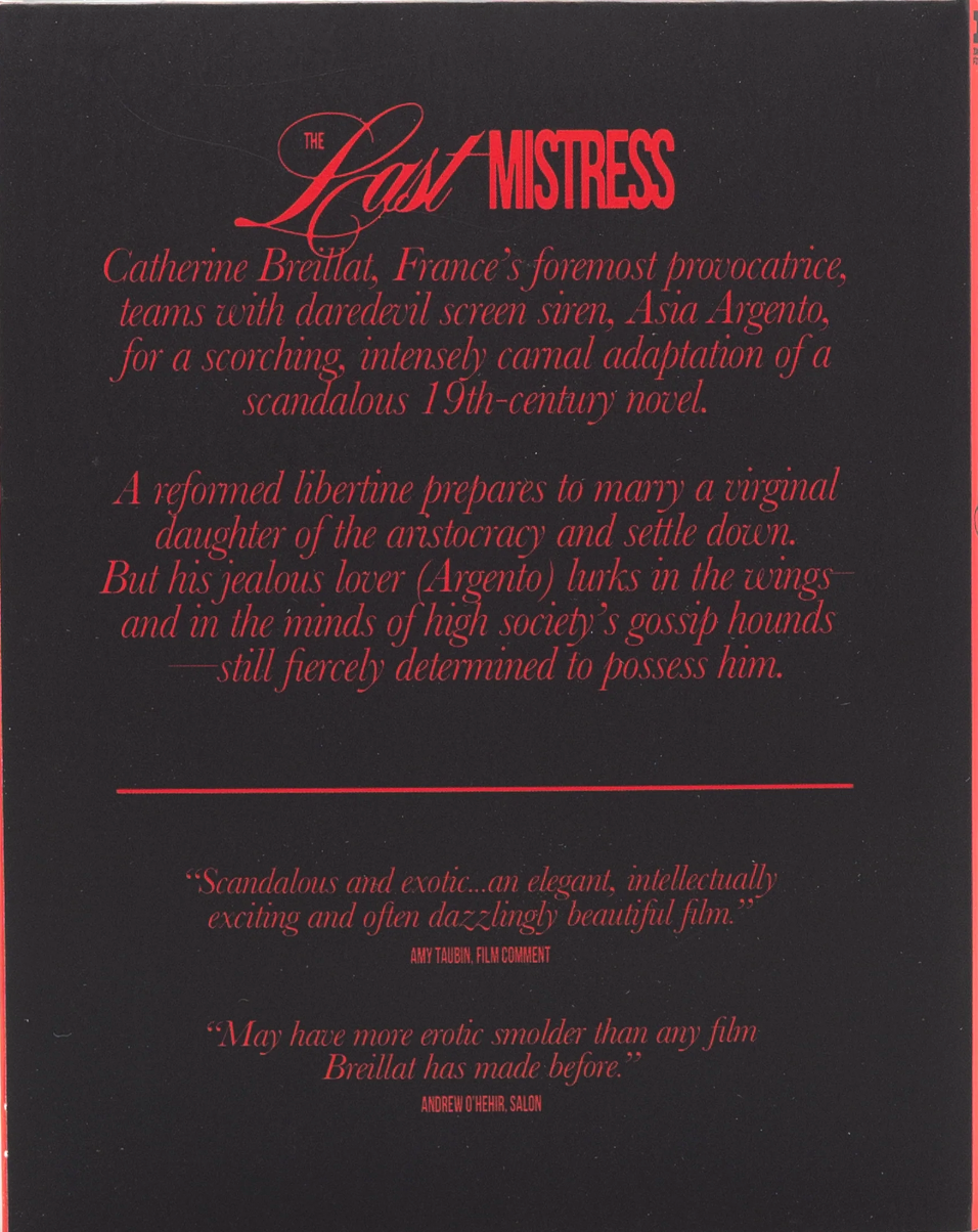 The Last Mistress: Limited Edition (IFC-022)(Exclusive)*