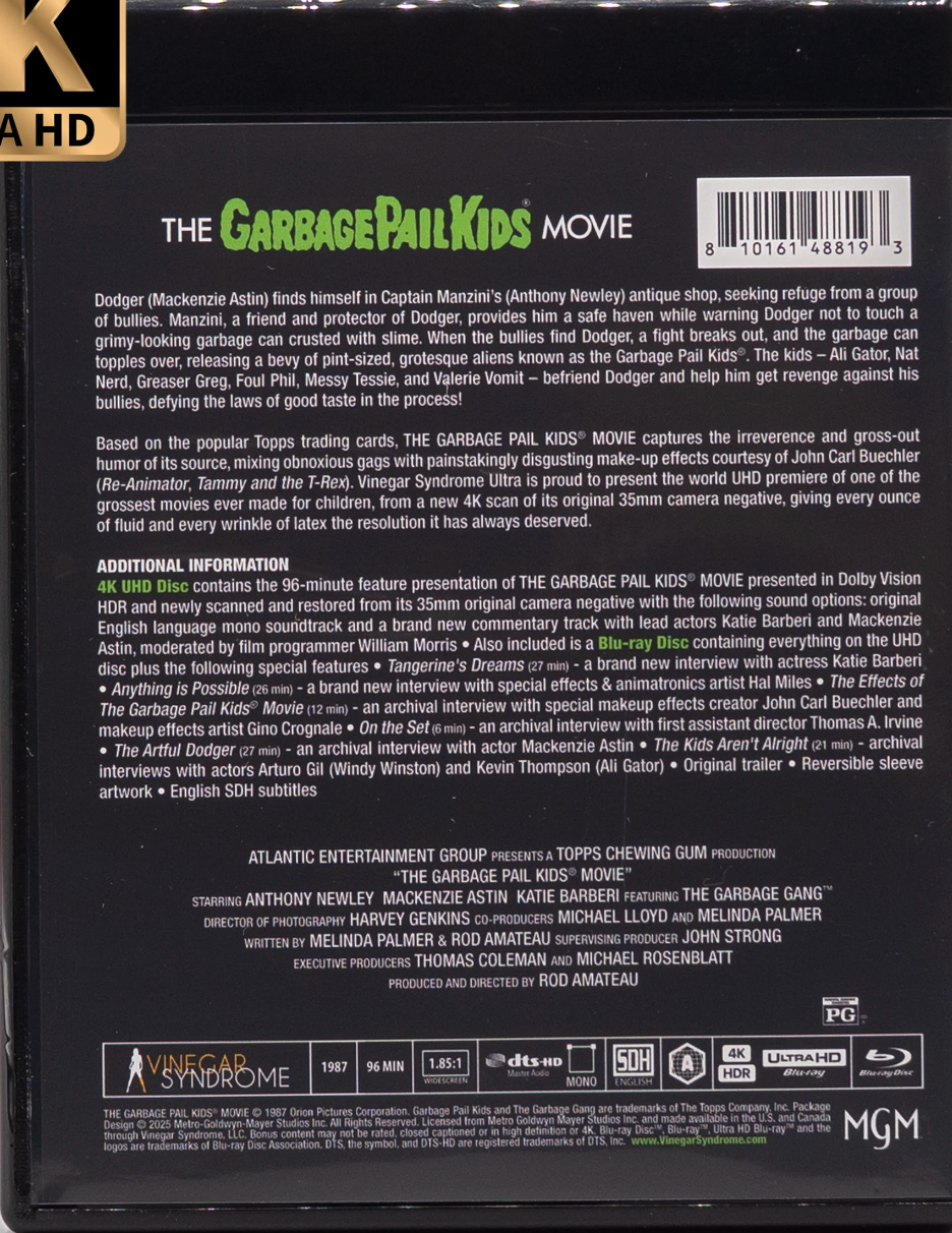 The Garbage Pail Kids Movie 4K: Limited Deluxe Edition (VSU-014)(Exclusive)*