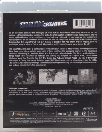 The Snow Creature: Limited Edition (VSL-021)(Exclusive)*