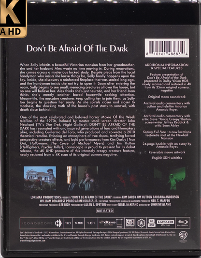 Don't Be Afraid of the Dark 4K: Limited Edition (ICON-001)(Exclusive)*