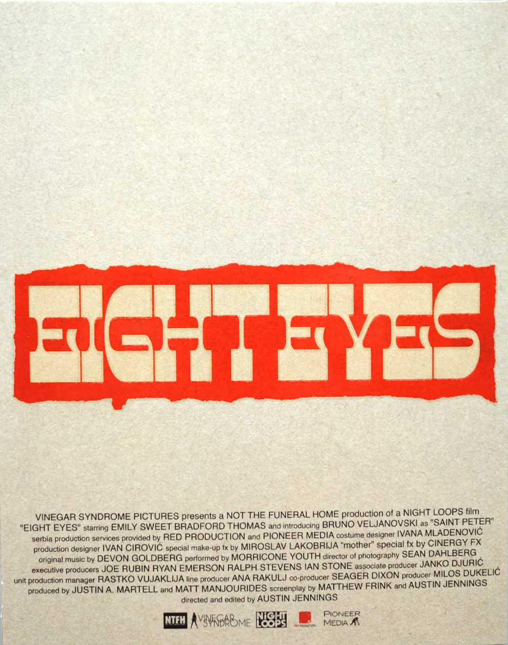 Eight Eyes: Limited Edition (VSP-007)(Exclusive)*