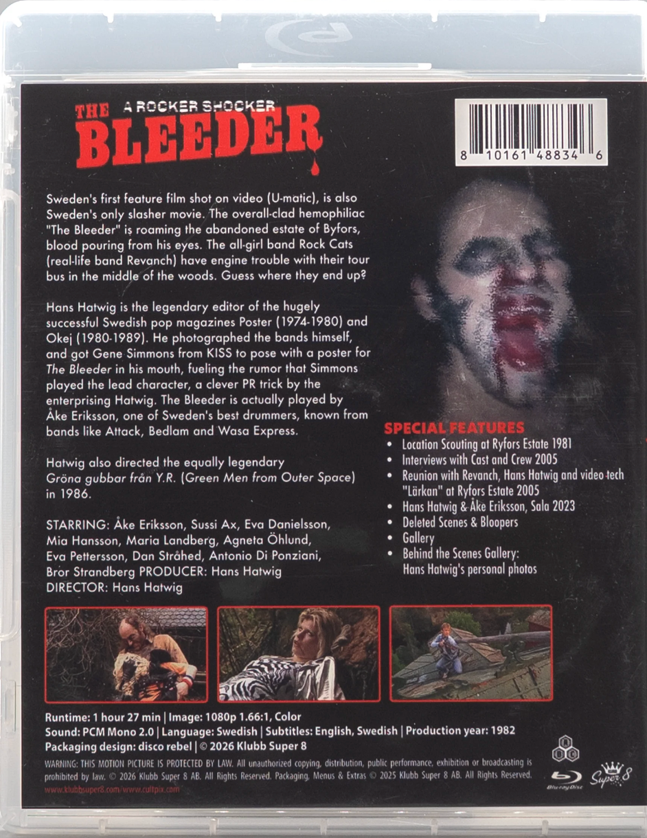 The Bleeder: Limited Edition (1982)(KS8-004)(Exclusive)*