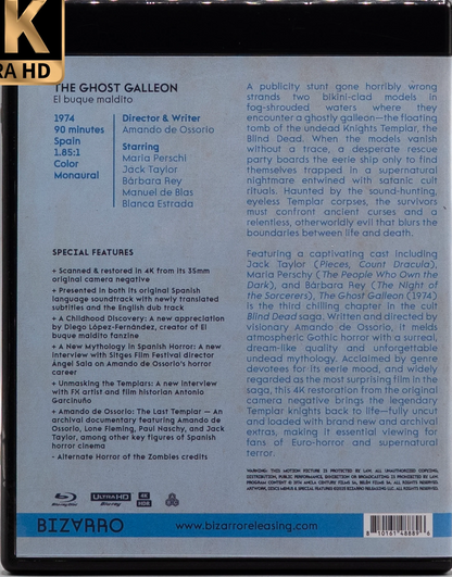 The Ghost Galleon 4K: Limited Edition (BZR-002)(Exclusive)*