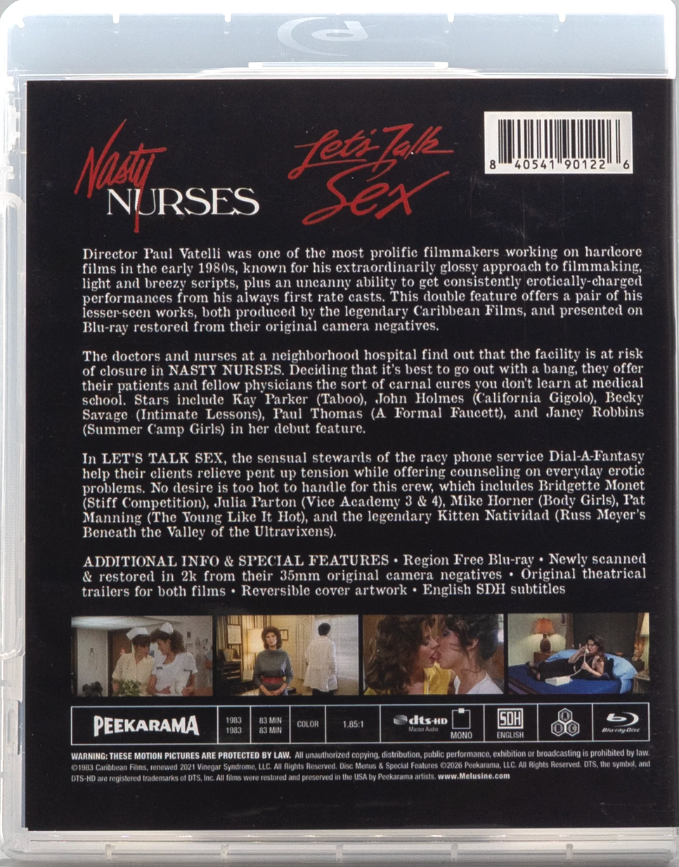 Nasty Nurses + Let's Talk Sex: Limited Edition (PEEK-034)(Exclusive)*