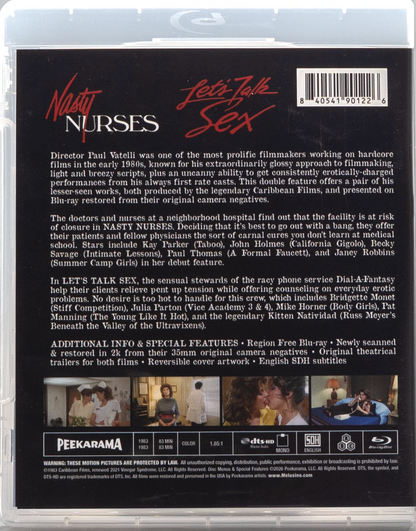 Nasty Nurses + Let's Talk Sex: Limited Edition (PEEK-034)(Exclusive)*