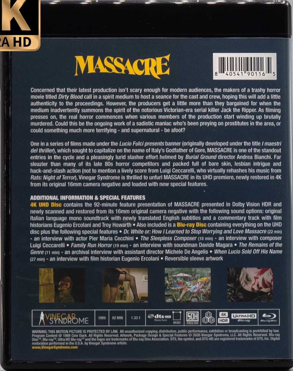 Massacre 4K: Limited Edition (VS-530)(Exclusive)*