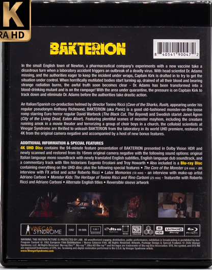 Bakterion 4K: Limited Edition (Panic)(VS-526)(Exclusive)*