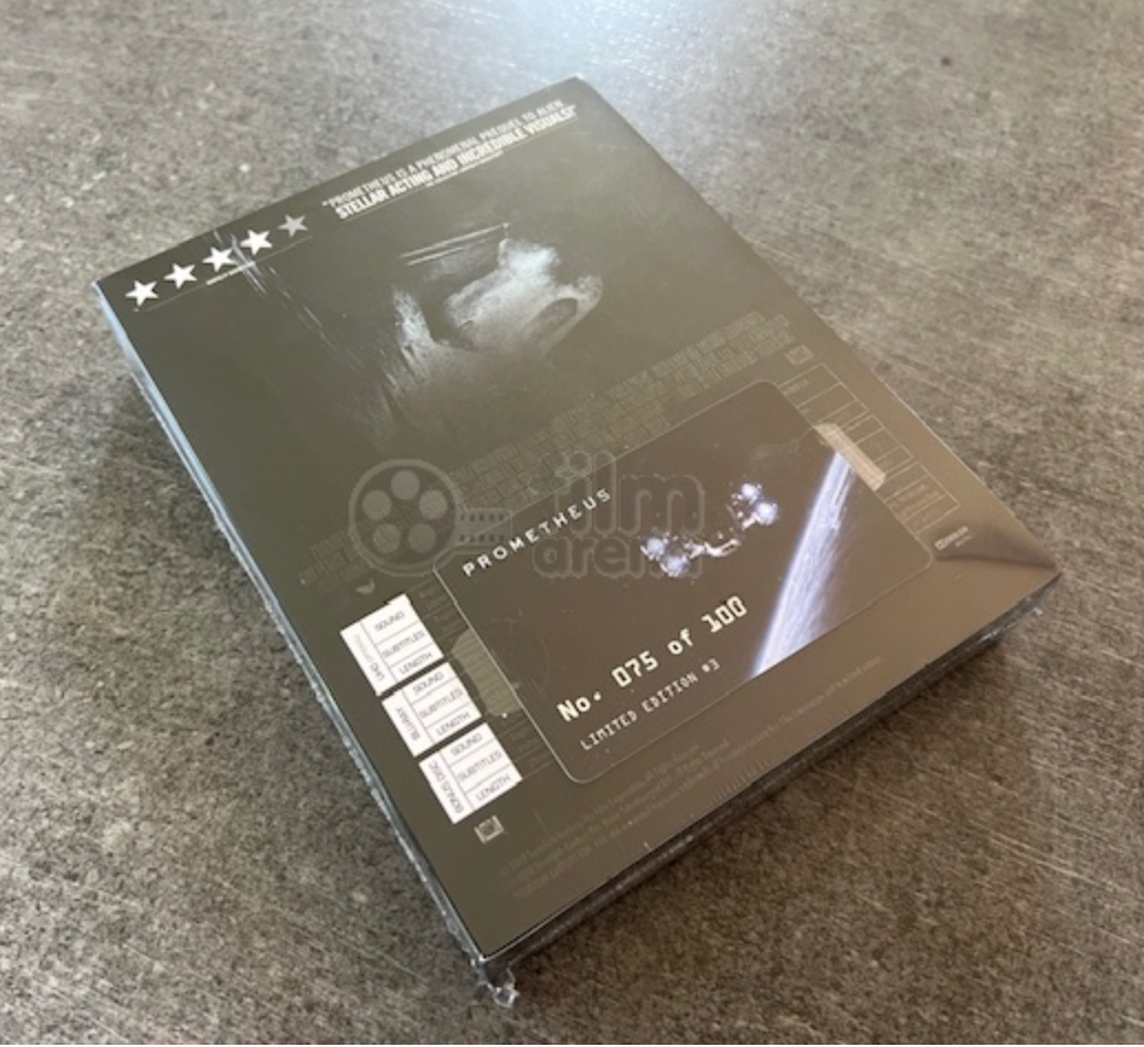 Prometheus 3D & 4K XL Full Slip SteelBook: Glow in the Dark Edition (FAC #103)(Czech)