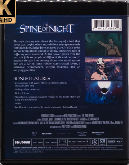 The Spine of Night 4K: Limited Edition (SHU-030)(Exclusive)*