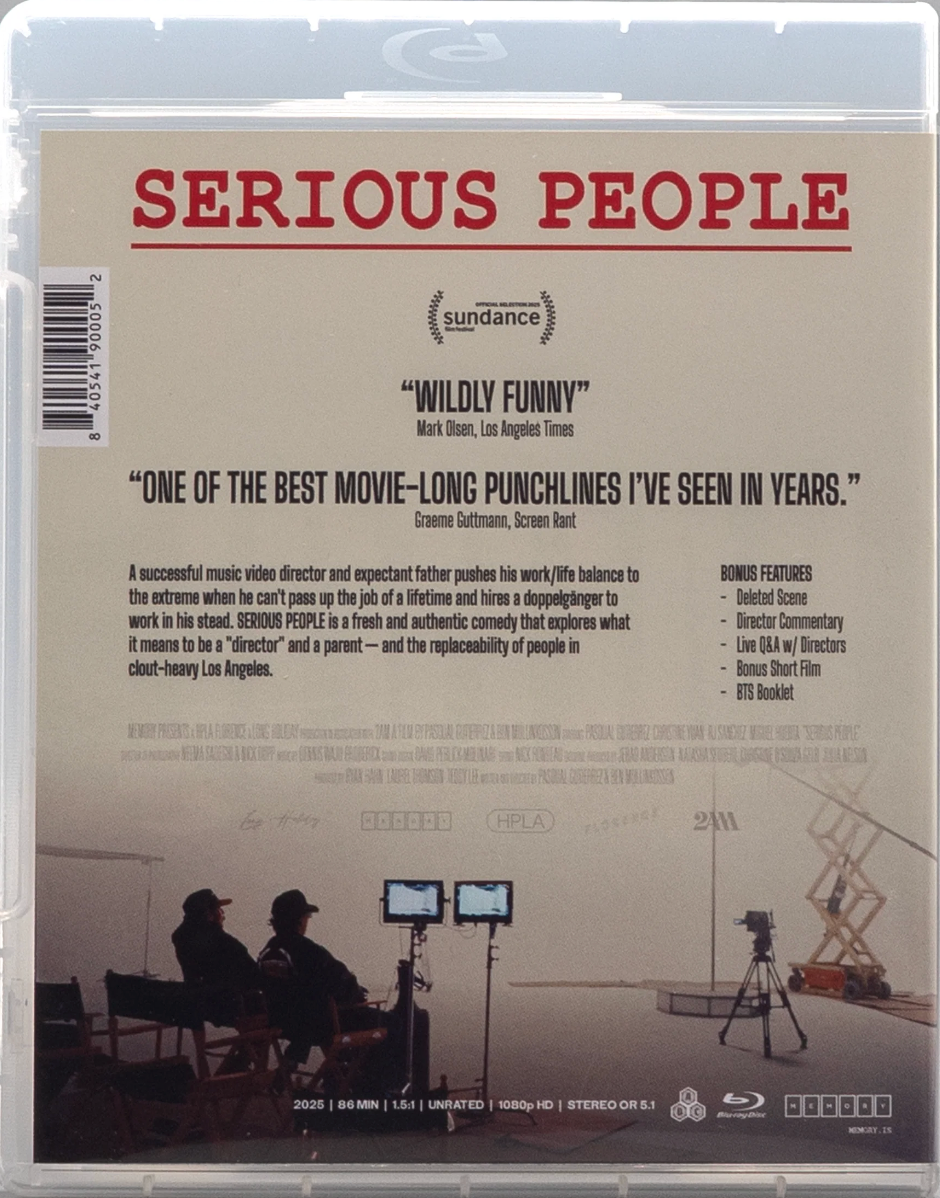 Serious People: Limited Edition (MEM-007)(Exclusive)*