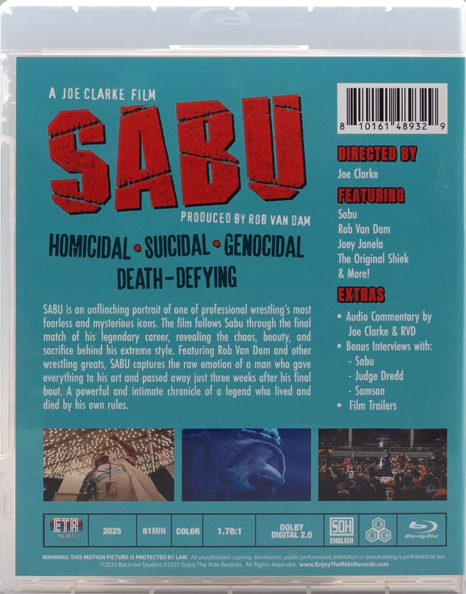Sabu: Limited Edition (2025)(ETRM-046)(Exclusive)*