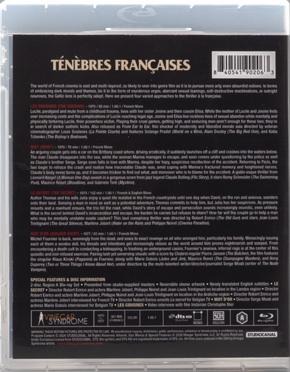Tenebres Francaises: Limited Edition (VSL-023)(Exclusive)*