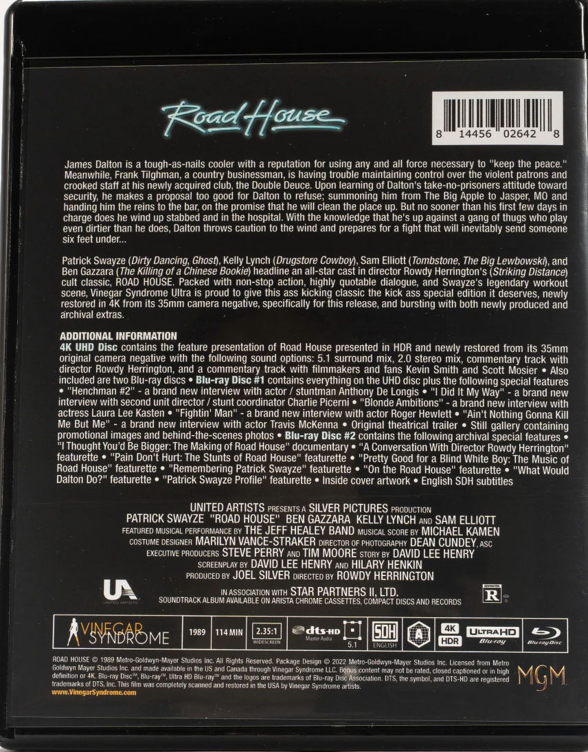 [Pre-Order] Road House 4K: Limited Edition (VSU-004)(Exclusive)