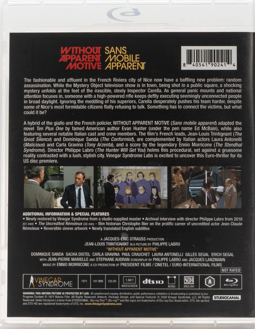 Without Apparent Motive: Limited Edition (VSL-025)(Exclusive)
