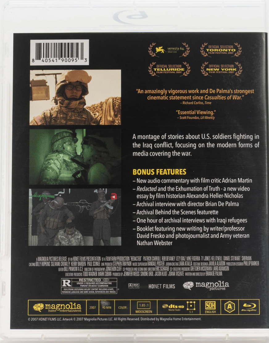 [Pre-Order] Redacted: Limited Edition (2007)(MAG-006)(Exclusive)