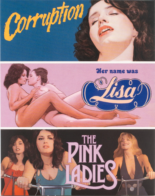 [Pre-Order] Corruption (1983) + Her Name Was Lisa + Pink Ladies: Limited Edition (PEEK-036)(Exclusive)