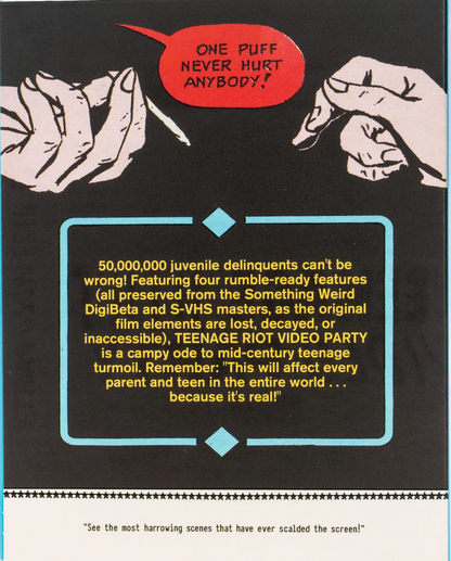 [Pre-Order] Teenage Riot Video Party: Limited Edition (AGFA-078)(Exclusive)