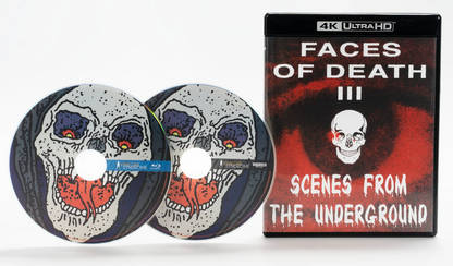 [Pre-Order] Faces of Death III 4K: Limited Edition (1985)(VSA-066)(Exclusive)