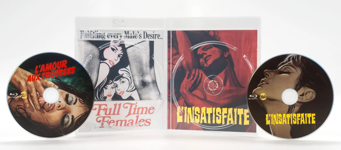 [Pre-Order] L'insatisfaite + L'amour aux trousses: Limited Edition (PV-012)(Exclusive)