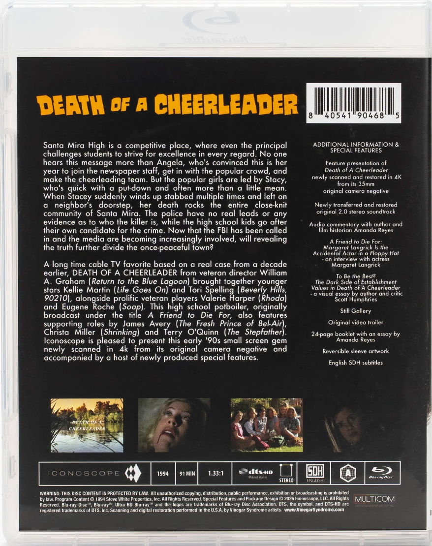 [Pre-Order] Death of a Cheerleader: Limited Edition (ICON-003)(Exclusive)