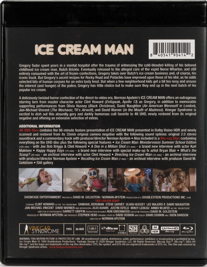 [Pre-Order] Ice Cream Man 4K: Limited Edition (1995)(VS-540)(Exclusive)