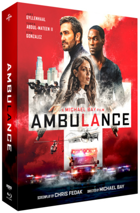 [Pre-Order] Ambulance 4K XL Lenticular SteelBook (2022)(FAC #186)(Czech)