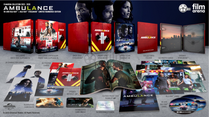 Ambulance 4K XL Lenticular SteelBook (2022)(FAC #186)(Czech)