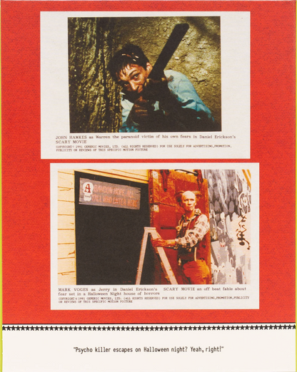 [Pre-Order] Scary Movie: Limited Edition (1991)(AGFA-016b)(Exclusive)