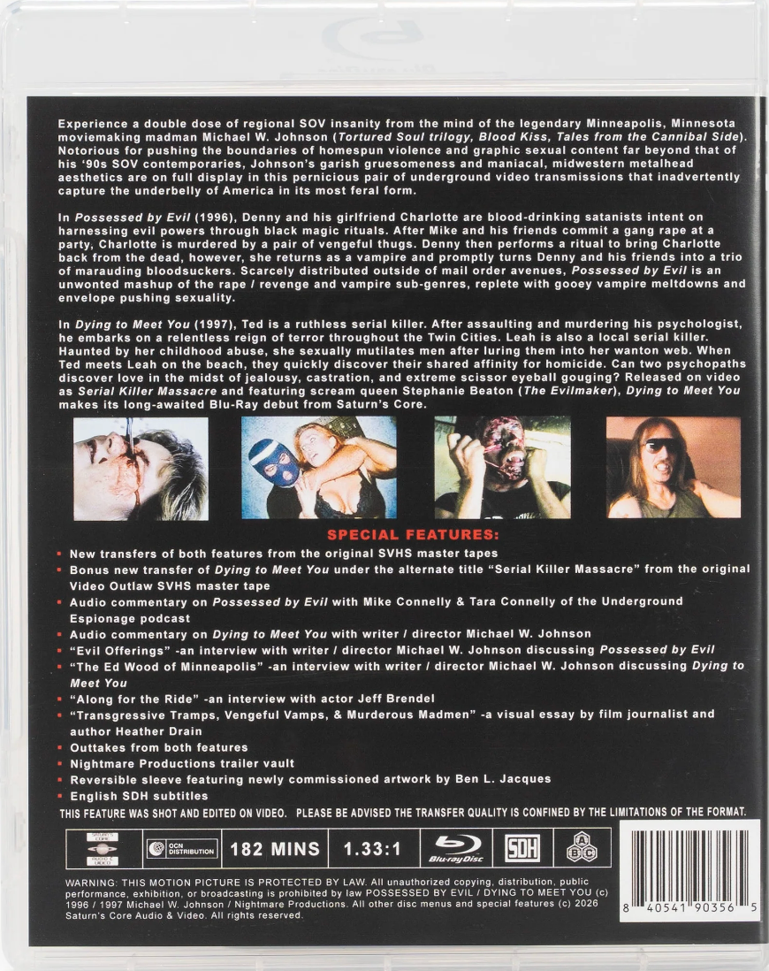 [Pre-Order] Possessed By Evil + Dying to Meet You: Limited Edition (SC-063)(Exclusive)